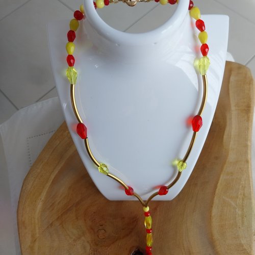 Collier fantaisie en acier inox 201