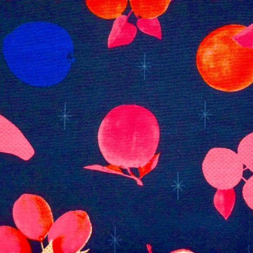 Tissu kokka - fruit dots - japan