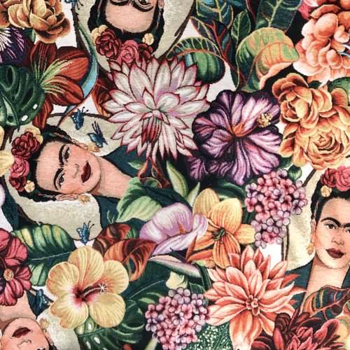 Tissu - frida bella - polycoton