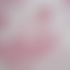 Tissu - toile de jouy - histoire d'eau - rose - laize 140cm - oeko tex standard 100 - thévenon