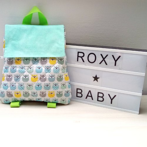 Sac à dos enfant personnalisable crèche/maternelle