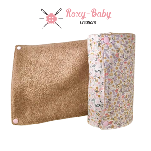 Essuie-tout lavable en éponge motifs fleurs
