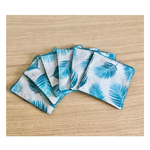 Lingettes lavables palme