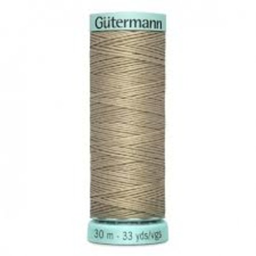 Fil super résistant gutermann beige foncé 30 mètres 100% polyester coloris 160