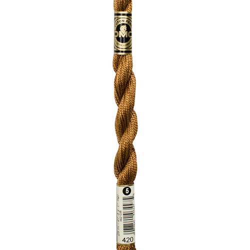 Echeveau coton perlé dmc n°5 col 420