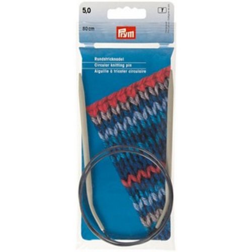 Aiguilles circulaires 80cm n°5 prym 211294