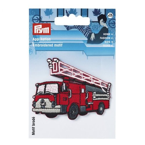 Motif thermocollant camion de pompier prym 925228