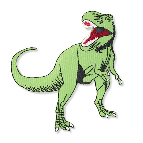 Motif thermocollant dinosaure t-rex vert prym 924270