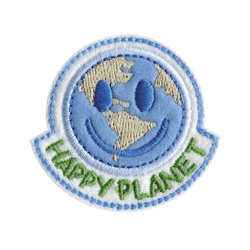 Motif thermocollant happy planet prym 926737