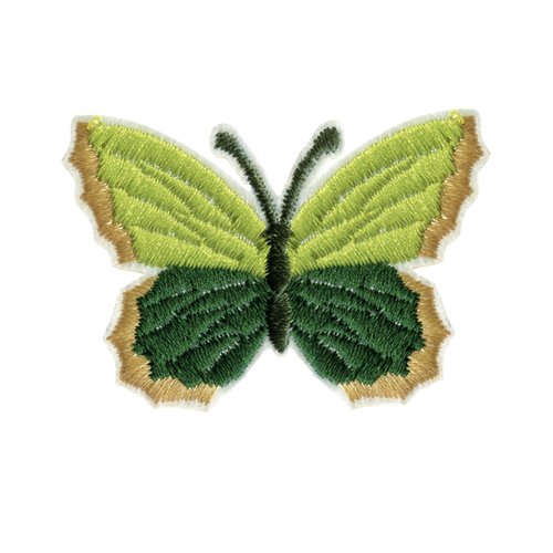 Motif thermocollant papillon vert prym 926741