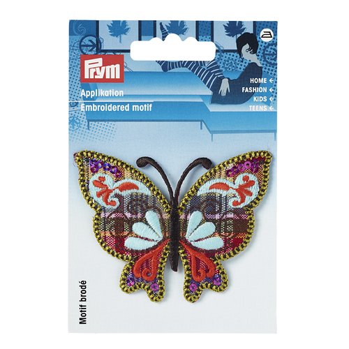 Motif thermocollant papillon lilas prym 926384