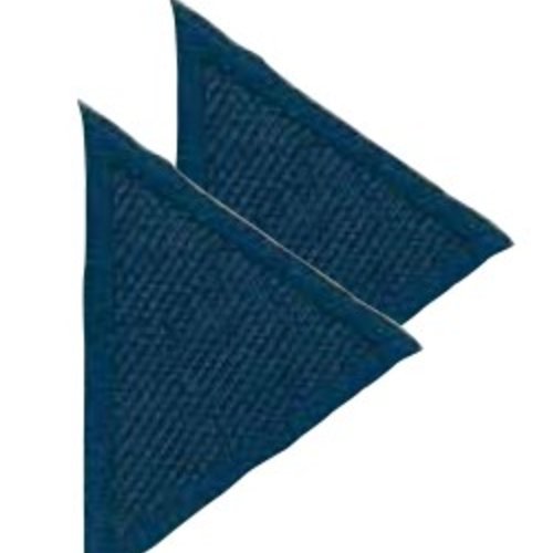 Motif thermocollant triangles bleus foncés prym 925279