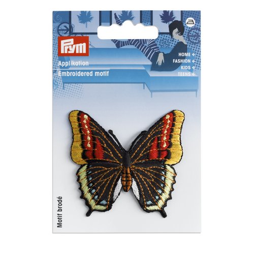 Motif thermocollant papillon multicolore prym 926698
