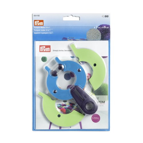 Appareil à pompon 2 en 1 taille l prym 624182
