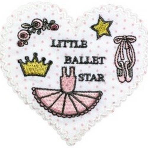 Motif thermocollant danse ballet rose prym 924356