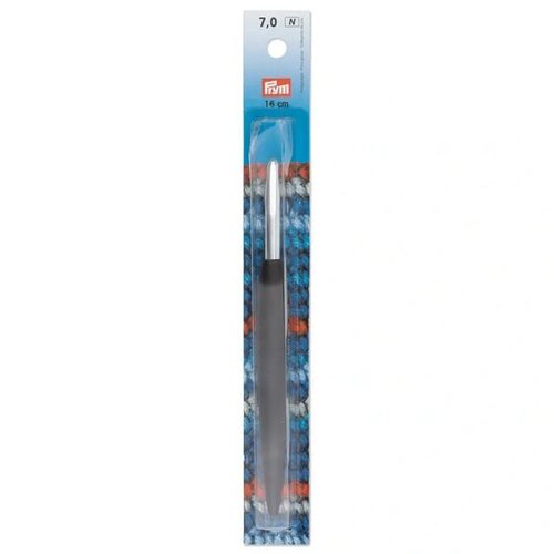 Crochet pour laine avec manche souple 16m, 7,00mm prym 195360