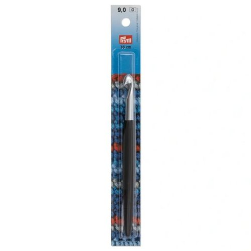 Crochet pour laine avec manche souple 16m, 9,00mm prym 195362