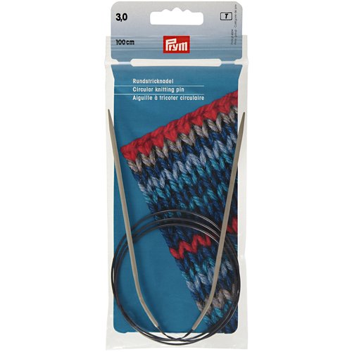 Aiguilles circulaires 100cm n°3 prym 211236