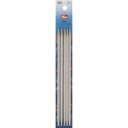 Aiguilles à tricoter 2 pointes 20cm n° 5 prym 191494