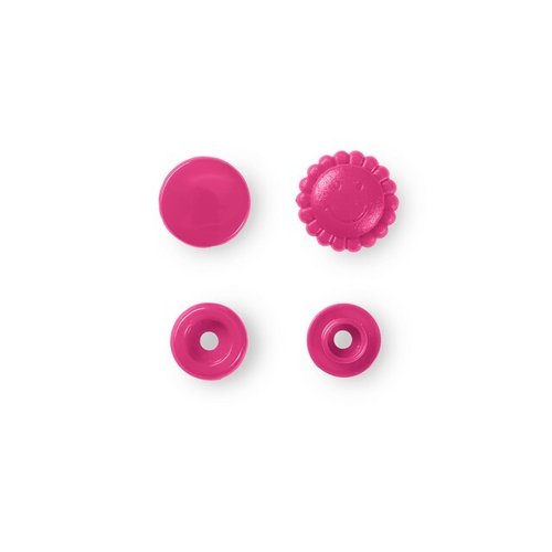 Boutons pression prym fleur fuchsia color snaps prym 393447