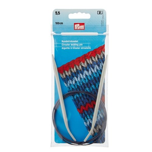 Aiguilles circulaires 100cm n°5,5 prym 211366