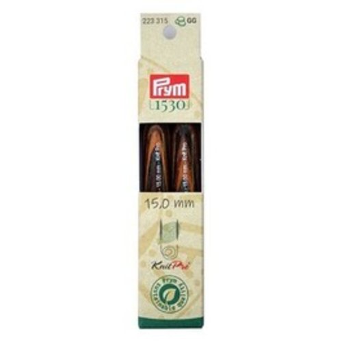 Pointes d'aiguilles à tricoter bois 15 longues prym pour aiguilles circulaires 223315