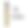 Fermeture eclair 55cm blanc cassé séparable pour blouson de la marque eclair-prestil z19