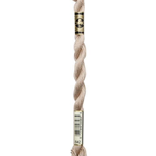 Echeveau coton perlé dmc n°5 col 842
