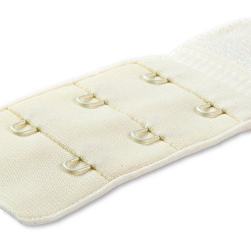 Rallonge attache de soutien-gorge ivoire 40 mm 3 x 2 crochets prym 992143