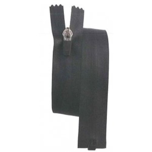 Fermeture eclair imperméable noire 80cm séparable eclair-prestil z44