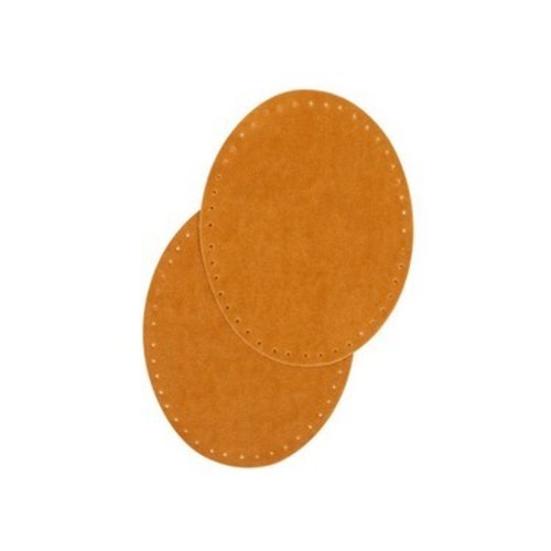 Renforts coudes et genoux chamois imitation daim à coudre 9,5 cm x 14 cm bohin 98563