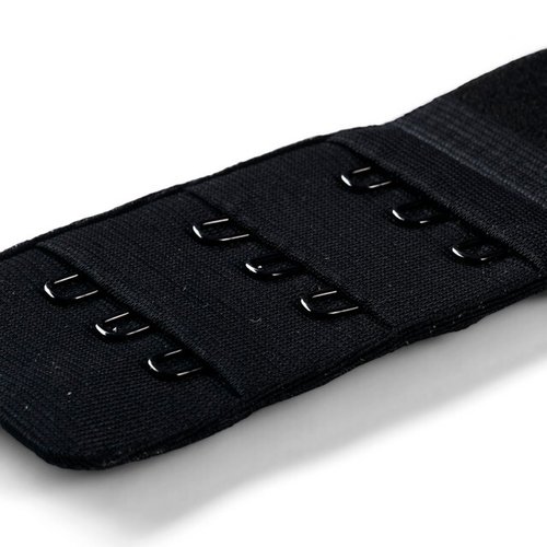 Rallonge attache de soutien-gorge noir 40 mm 3 x 3 crochets prym 992146