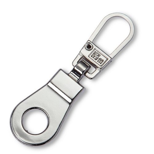 Tirette pour fermeture éclair œillet argent prym 482121