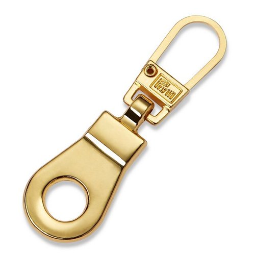 Tirette pour fermeture éclair œillet or prym 482314