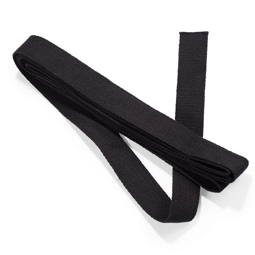 Sangle coton noire 30mm  - coupon de 3m - prym 965180