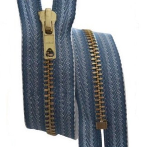 Fermeture eclair métal jean délavé 15cm non séparable pour jean de la marque eclair prym z15