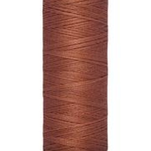 Fil à coudre 100m gutermann marron clair col 847