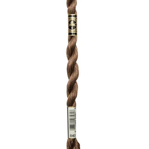 Echeveau coton perlé dmc n°5 col 840