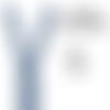 Fermeture invisible bleu gris 40cm eclair prym z41