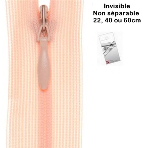Fermeture invisible saumon 22cm eclair prym z41