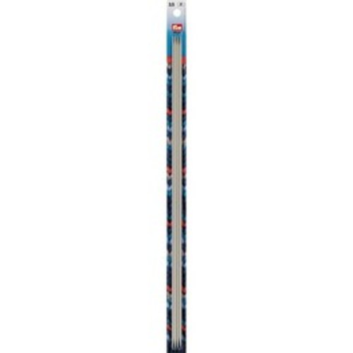 Aiguilles à tricoter à 2 pointes alu 40cm 3,50mm prym 191552