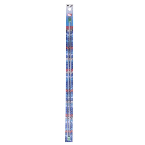 Aiguilles à tricoter à boule aluminium n°2 40cm prym 191472