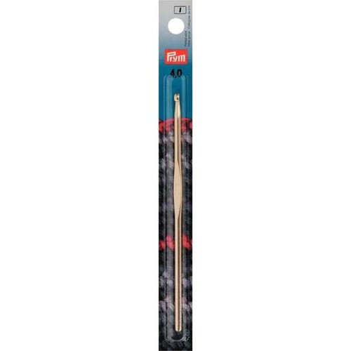 Crochet laine n 4 avec partie plate 14cm prym 195185
