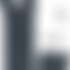 Fermeture éclair gris foncé non séparable 12cm de la marque eclair prestil z51