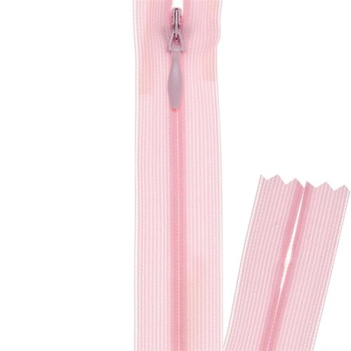 Fermeture invisible rose 40cm eclair prym z41