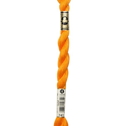 Echeveau coton perlé dmc n°5 col 741