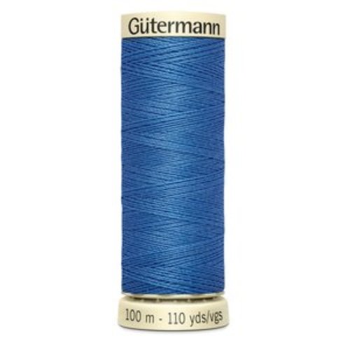 Fil à coudre gutermann 100 mètres bleu col. 311
