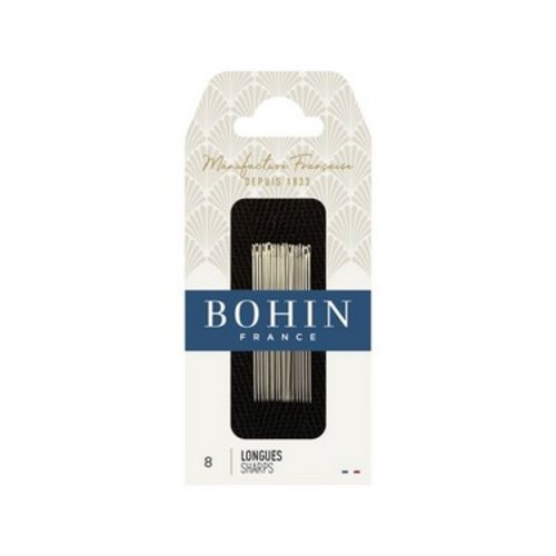 Aiguilles à coudre longues n°8 bohin 00220
