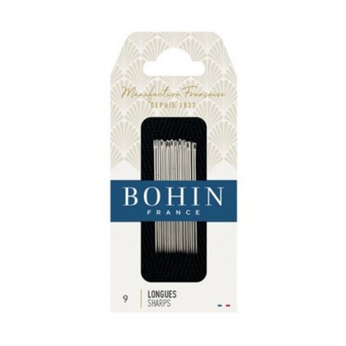 Aiguilles à coudre longues n°9 bohin 00221