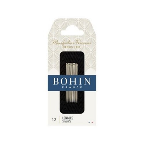 Aiguilles à coudre longues n°12 bohin 00229
